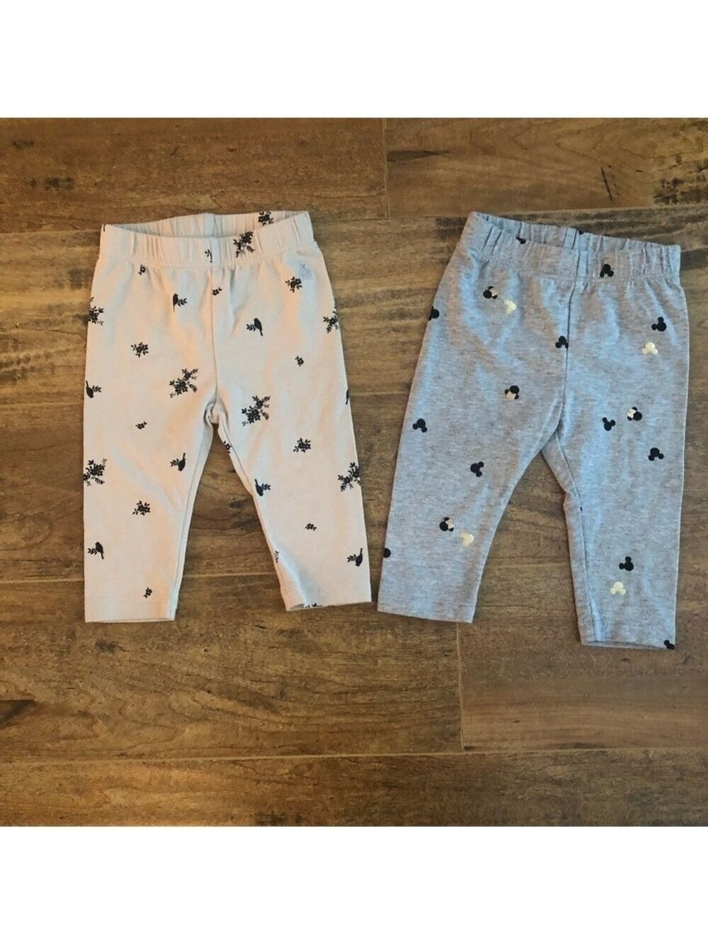 GAP Baby Organic Cotton Leggings 2-Pack 3-6M